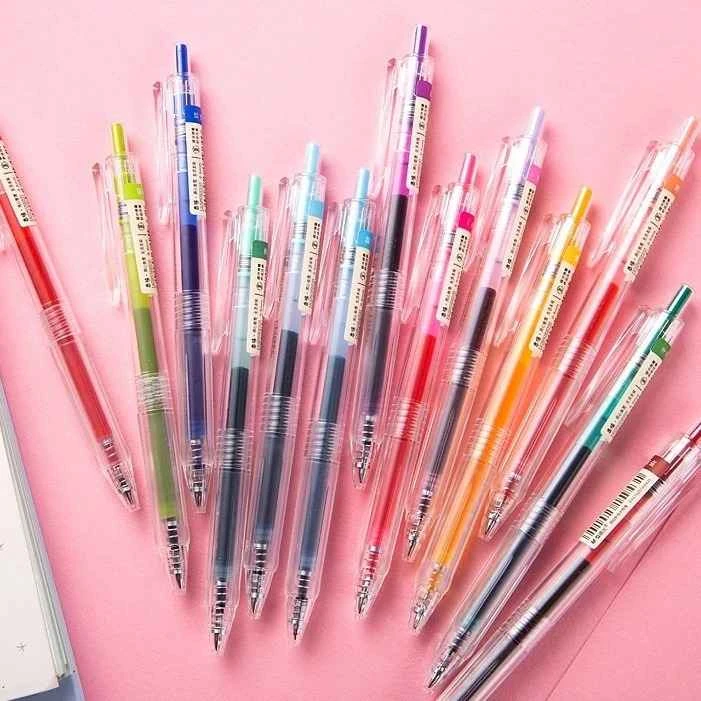 Pulpen Gel M&G Retractable Colorful AGPH5603 0.5mm / Ballpen Warna Warni / Pen 36 Warna